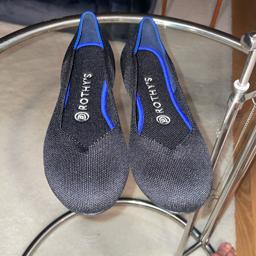 NWOT Rothy’s The Flat in Black